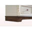 Commode à 5 tiroirs de style campagnard avec base en bois, commode rustique en bois, rangement pour commode pour la chambre à coucher, le salon, belle et robuste