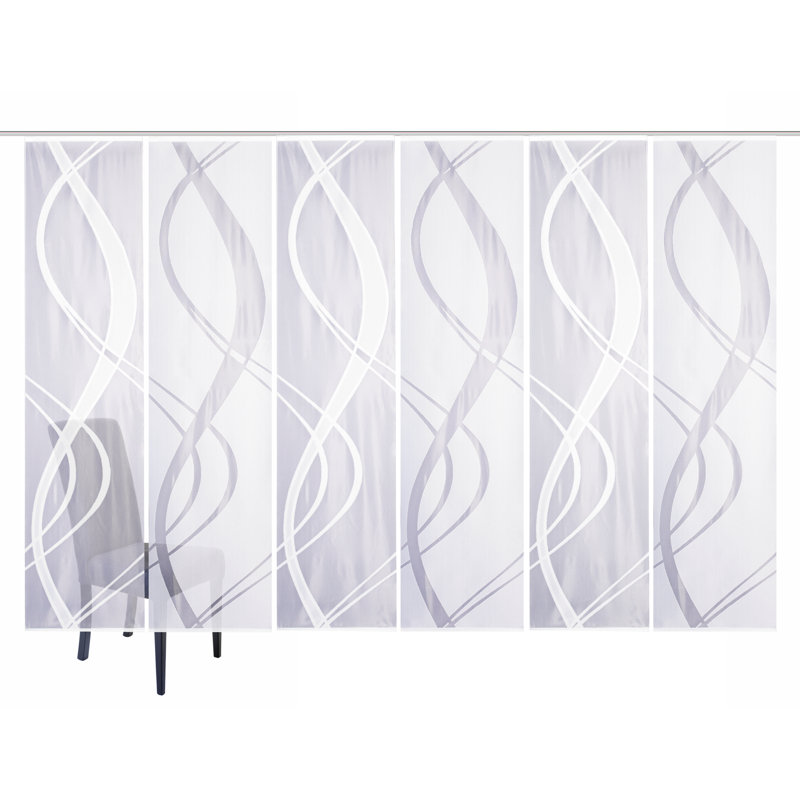 Mccrae Semi Sheer Curtain Panel Pair, Width 57 x Drop 225 cm