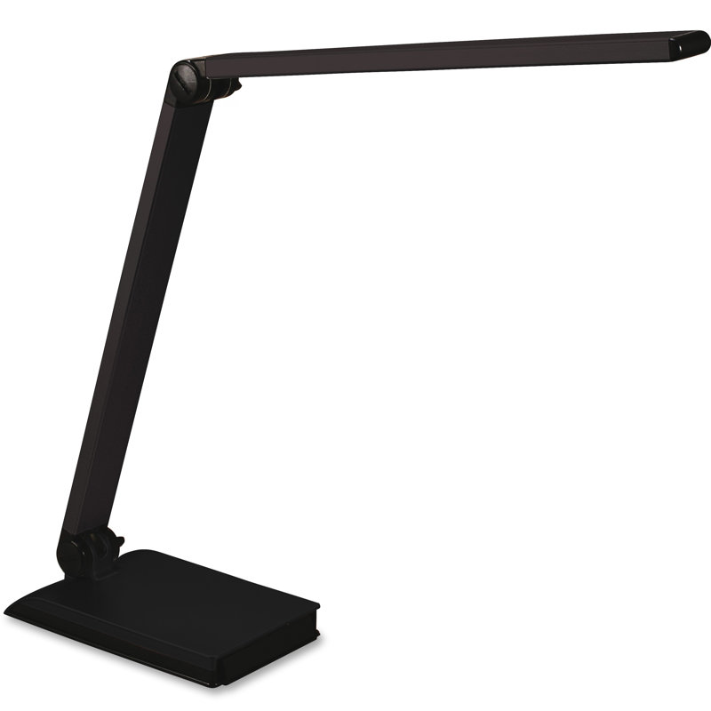 Lampe de bureau 17,52 po, Noir