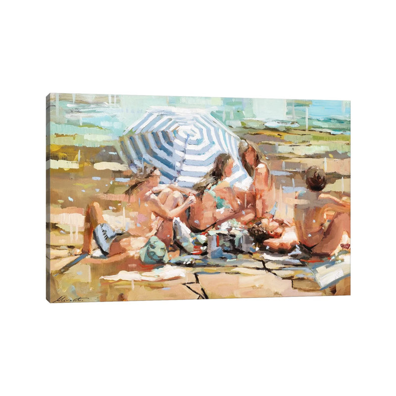 Observers by Johnny Morant - Wrapped Canvas Painting, 101.6 cm H x 66.04 cm W x 3.175 cm D