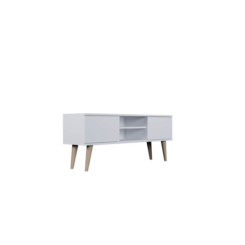Kaylani TV Stand, White, 120cm W