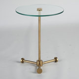 Glass End Table