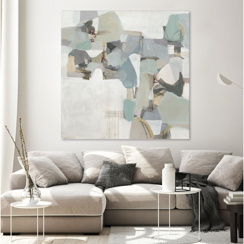 Glacier par Terri Burris, reproduction d'art sur toile tendue, H 72 po x l 72 po x P 1,5 po