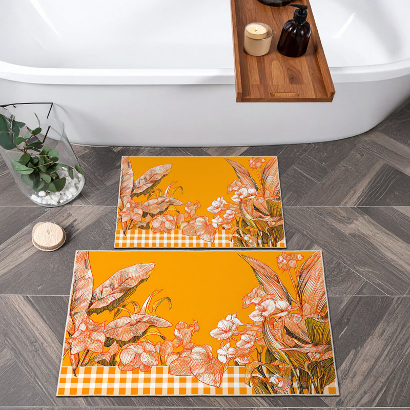 Ensemble de tapis de bain (2 pièces)