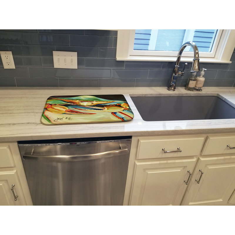 Tapis de séchage crabe
