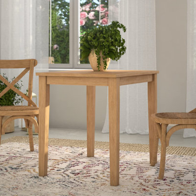Baudilia Oak Solid Wood Dining Table