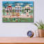 «Wacky Jack's Travelling Circus Parade» par Susan Henke Fine Art, verre acrylique Wal Art-648189315