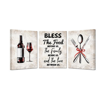 3 Piece Wrapped Canvas Print