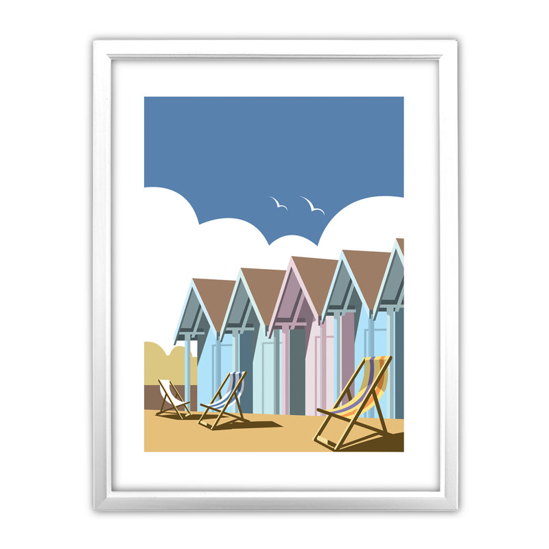 Dave Thompson - Single Picture Frame Print, White