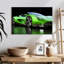 Voiture de sport verte Mehar-108945474