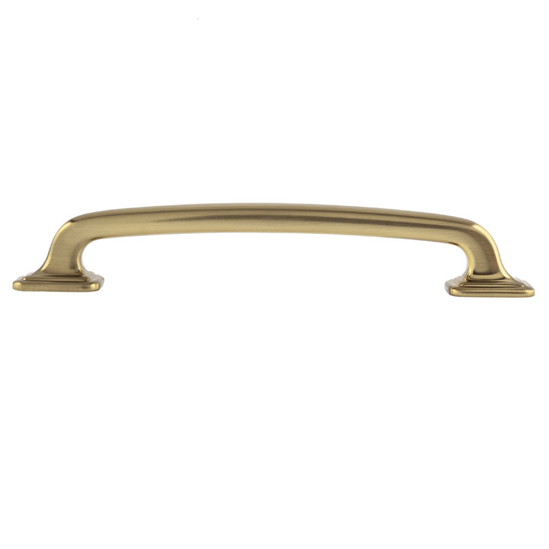 Grayson 5" Center to Center Satin Brass Arch Pull Multipack, Satin Brass