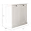 Armoire de trieur de linge inclinable à deux compartiments-286265902