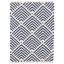 Cleo Navy Handwoven Indoor/Outdoor Rug-41080215