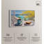 «Morning Toast Ocean View», reproduction d'art sur toile encadrée par Art Remedy, cadre blanc, 24 x 16-129618388-129618384