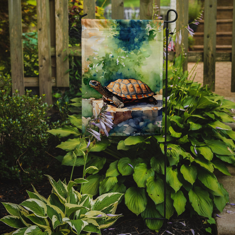Double Sided 15.5'' H x 11.25'' W Polyester Animal Garden Flag