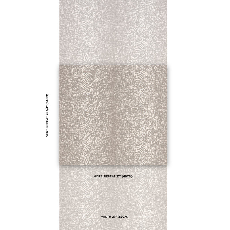 Schumacher x Celerie Kemble Fickle Texture Wallpaper, Sand