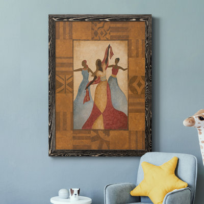Célébration - Peinture sur toile encadrée