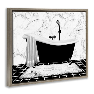 Art mural marbré sur toile flottante à motif marbré par Conrad Knutsen