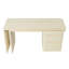 Bureau moderne en L avec 3 tiroirs-681300887