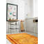 Tapis décoratif en laine noué à la main de conception unique noué à la main new age de style persan 18/20 jaune 4 pi 3 po x 6 pi