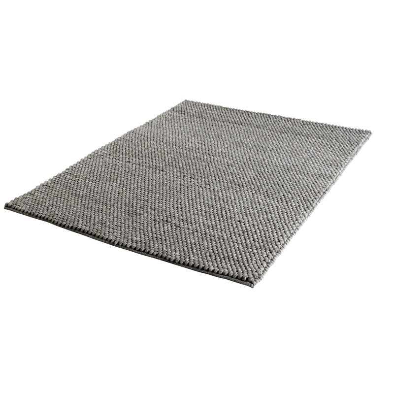 Loft Geometric Handmade Area Rug, Taupe, Rectangular 120 x 170cm