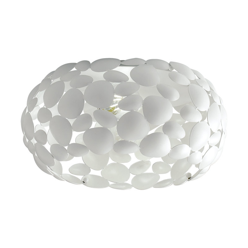 Flush Mount, White