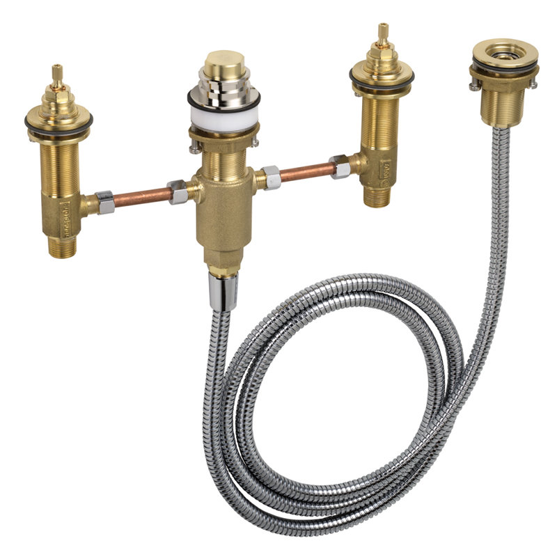 Rough-In Valve for 4 Hole Tub Faucet
