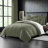 Elsie Linen Look Coverlet 8 Piece Designer Set-101217058-101217042