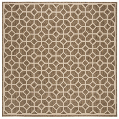Kitts Looped/Hooked Beige Indoor/Outdoor Rug