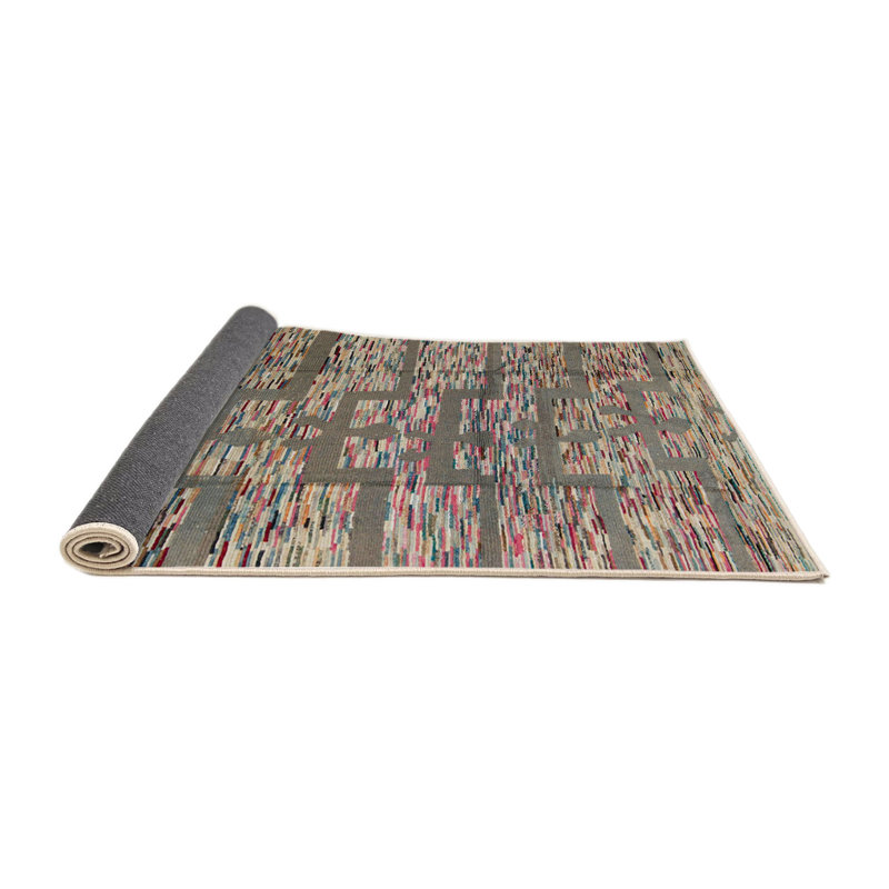Abstract Indoor Rug, Round 5'