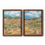 Hay Bales I - ensemble de 2 peintures sur toile encadrées-1779939026-1779939030