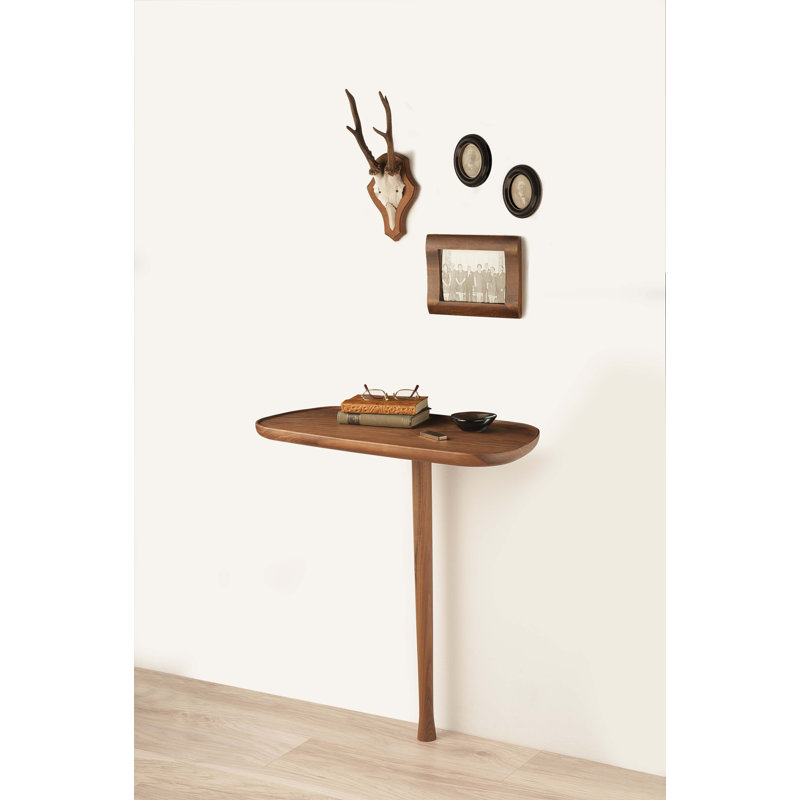 Mesita Solid Wood Console Table, 20.8661" H x 26.3780" W x 13.3858" D