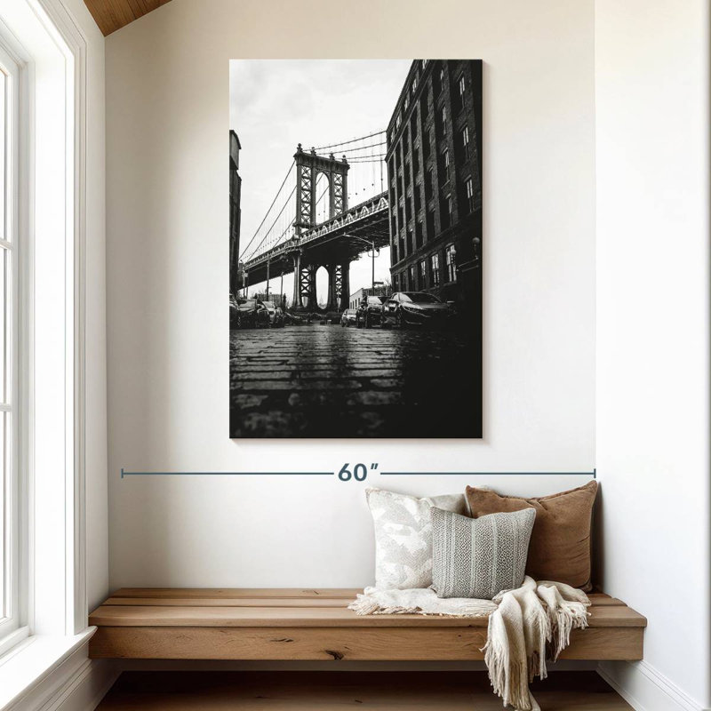Aime Brooklyn Bridge Street View, H 48 po x l 32 po