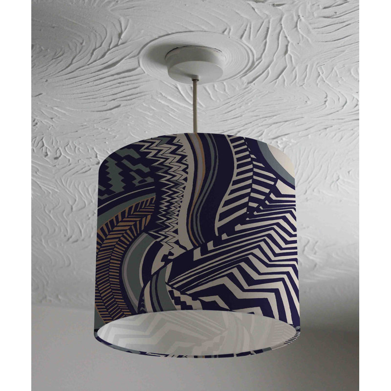 Cotton Drum ( Uno ), 22cm H x 25cm W x 25cm D