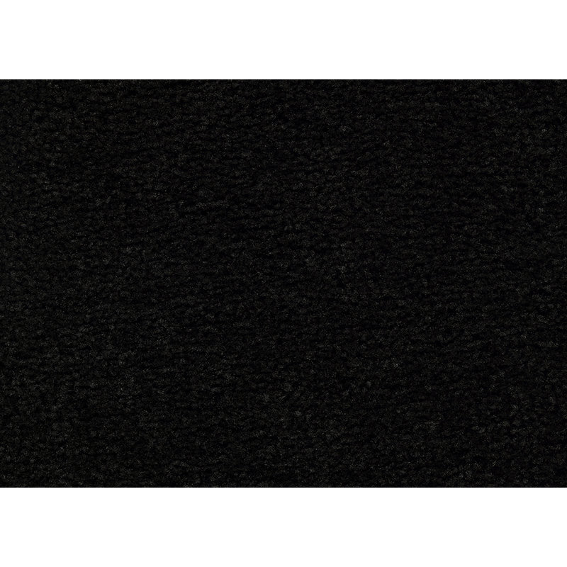 Mccluney 3 Piece Ultra Soft Bath Rug Set with Non-Slip Backing, Black