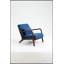 Chaise d'appoint Mid-Century moderne avec structure en bois, rembourrée pour le confort et le style, parfaite pour le salon ou la chambre à coucher-1439396816-1439396813