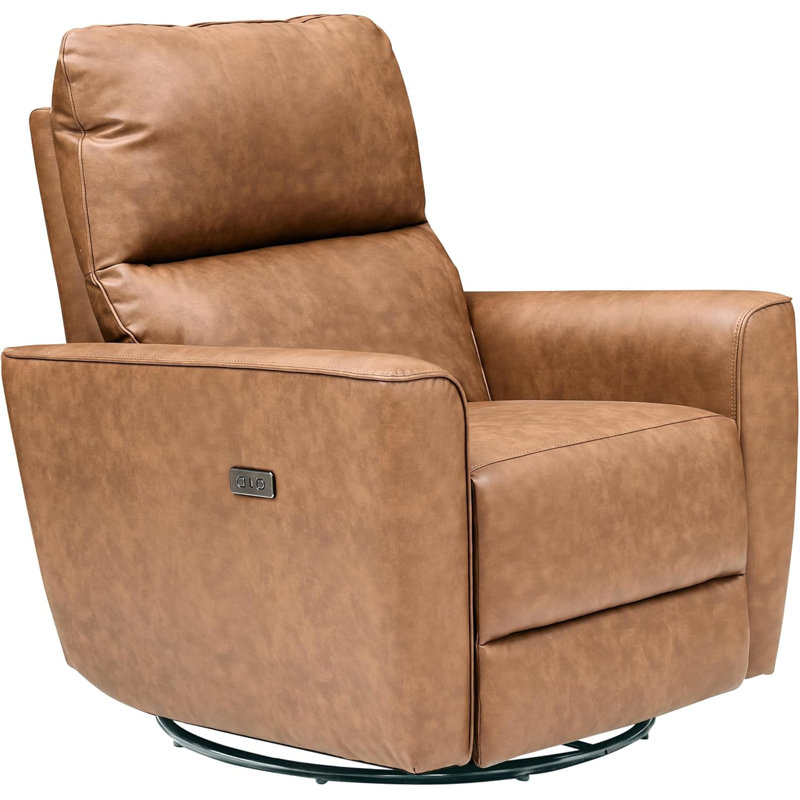 Fauteuil inclinable électrique avec port USB, Brun