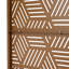 Écran d'intimité autoportant 76 po H48 po - Métal pour le jardin. Design élégant.-122460659