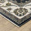 Tapis bleu marine / ivoire Sorusch-508837978