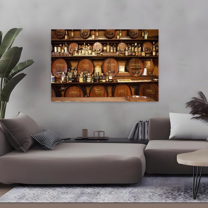 Mur de taverne, Amsterdam, Pays-Bas, art contemporain, H 32 po x l 48 po