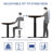 Woodacre 71" Adjustable Metal Base Standing Desk-1273006206