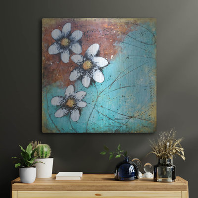 Luxe Metal Art 'Custom Balance I' By Britt Hallowe " Custom Balance I " by Britt Hallowell