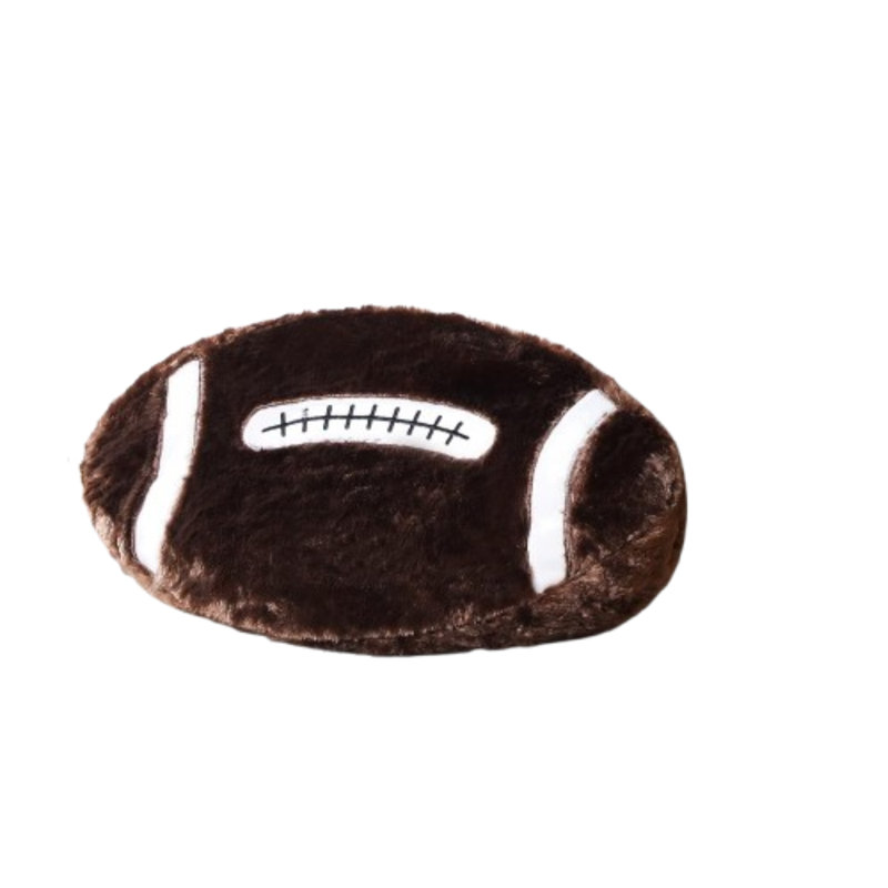 2-pack Football Plush Throw Pillows