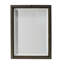 Art mural en bois émaillé Wash Brush Floss Flush - 16 po x 12 po - blanc, brun