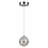 Adetoun 1 - Light Chrome LED Pendant