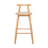 Grove Indoor Rubberwood Barstool, Natural Finished, Set Of 2