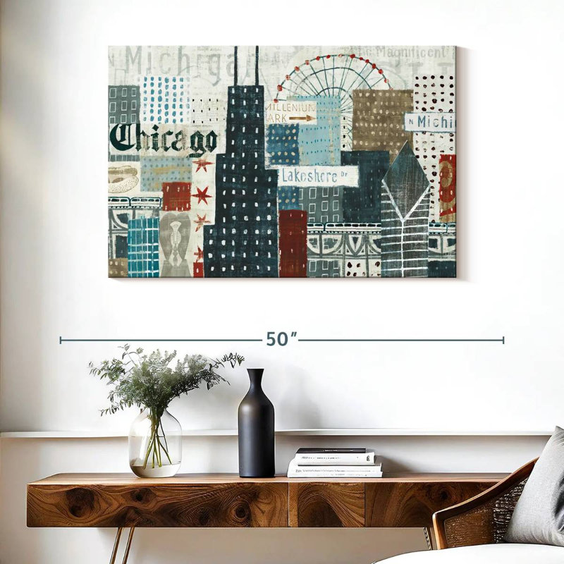 Hannes Hey Chicago, H 26 po x l 39 po