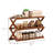 Bamboo Foldable Shelf Brown Colour-175894608