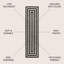 Tapis noir / ivoire Isibeal-336781270