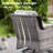 Quanya Swivel Premium All-Weather Wicker Outdoor Lounge Chair-1243818292-1243818294